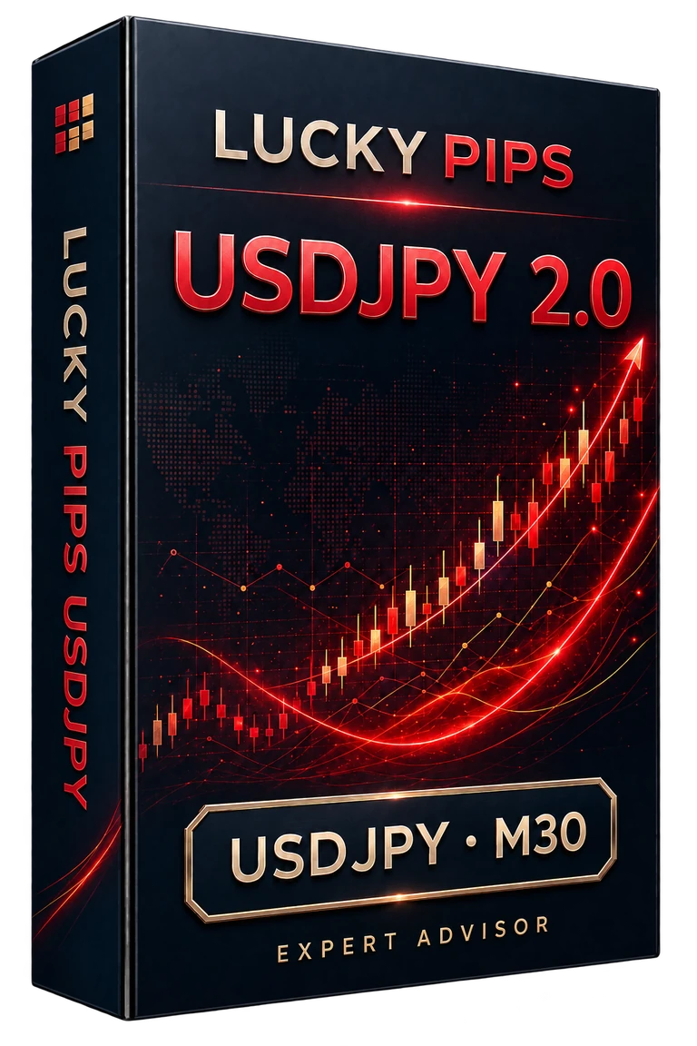 Lucky Pips USDJPY 2.0 M30 MetaTrader 4 Forex robot box
